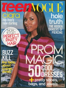 Teen Vogue Magazine April 2006 Ciara ~ Hip-Hop's New Darling ~ Fashion - Picture 1 of 2