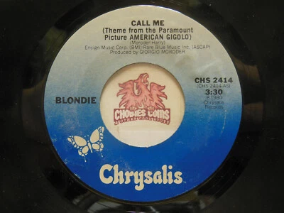 Blondie – Call Me / Call Me (Instrumental), 45 RPM EX (11C) Foto 1 de 2