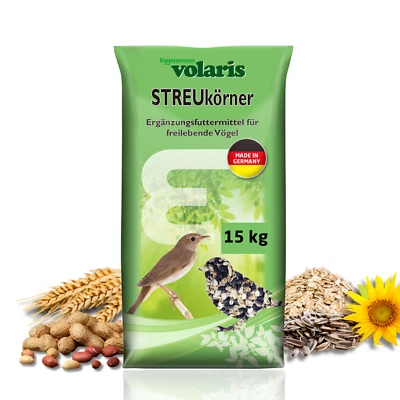 Eggersmann volaris - STREUkörner 15 kg - Streufutter für Wildvögel