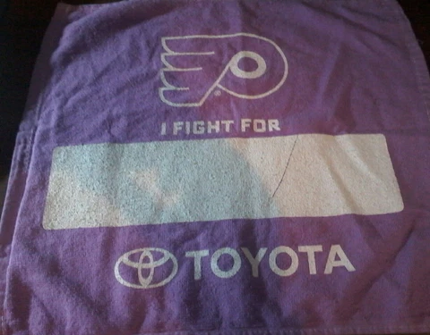 Philadelphia Flyers Hockey Fights Cancer SGA Towel NHL Cover