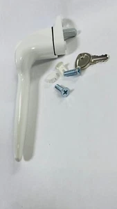 Sparta Window Handle 15mm Spindle Left and Right UPVC Window Handle-white - Picture 1 of 4