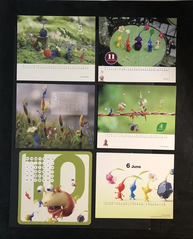 Club Nintendo Calendar Pikmin Set Cover