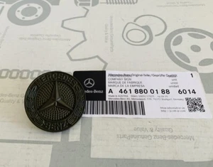 /745/ Mercedes-Benz Emblem Firmenzeichen Motorhaube Bundeswehr grün W460 W461 - Bild 1 von 2