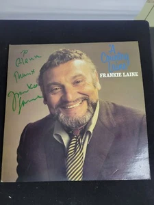 FRANKIE LAINE Autographed Country Laine LP 1986 country   a4338 - Picture 1 of 4