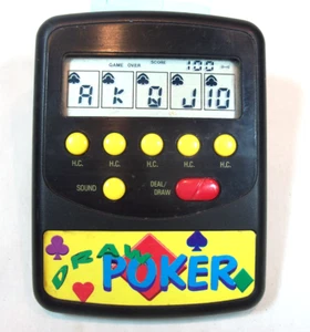 Radio Shack Electronic Handheld Draw Poker 60-2653 - Tested / Working - Picture 1 of 3