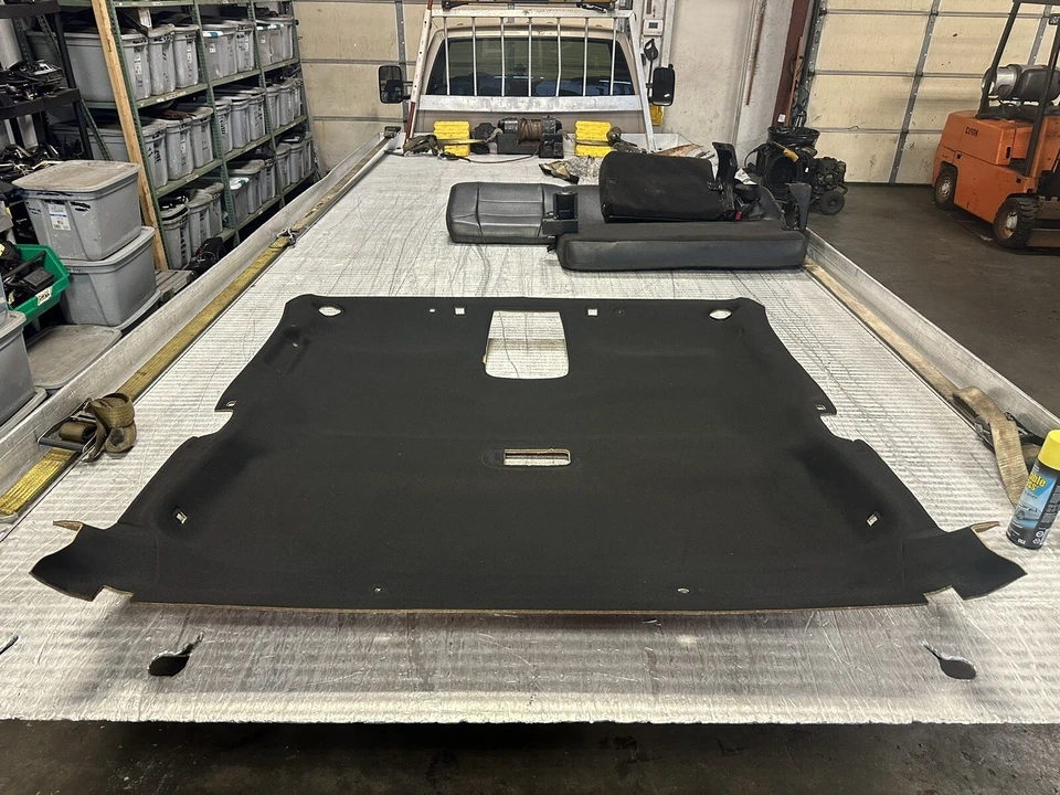 Ford F250 1999-2007 F350 F450 Super Duty OEM cabina extendida techo negro Foto 1 de 4