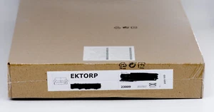 IKEA Ektorp Bezug 2er Sofa Virestad weiß/rot Couch Husse Ersatzbezug Wechsel - Bild 1 von 1