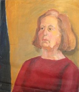 Woman portrait Impressionist oil painting - Picture 1 of 12