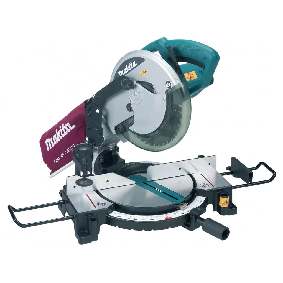 Makita MLS100 255mm 1500 Watt Compound Mitre Saw 240v - Image 1 of 1