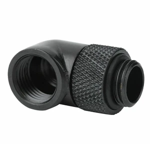 G1/4 90 Degree Tube Fitting Elbow Connector for Computer PC Water Cooling j - Zdjęcie 1 z 7
