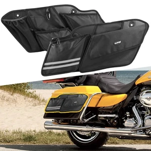 for 2014-2025 Harley Touring Street Electra Glide Saddlebag Organizer Liners Bag - Picture 1 of 8