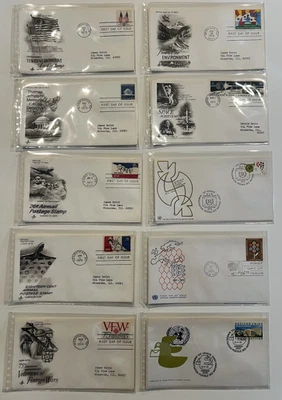 US Postage First Day of Issue Stamped Envelopes From 1970-74 - Lot 0f 20 - Image 1 of 4