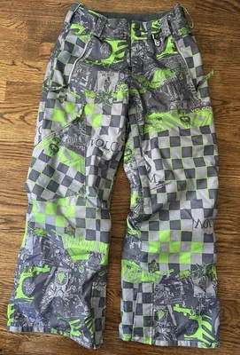 Pantalones de nieve aislados Volcom para niños talla S Foto 1 de 4