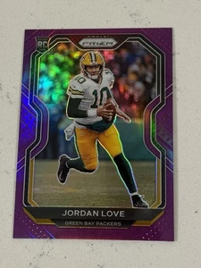 Jordan Love 2020 Prizm Purple SP Prizm Rookie /125 - Picture 1 of 2