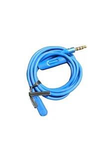 Lot Of 10 Beats Wire 3.5 Mm Jack Blue OEM ORIGINAL FREE SHIPPING - Picture 1 of 2