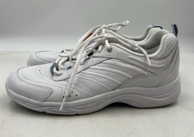 Женские кроссовки Easy Spirit размер 9,5 белые серебристые серые для ходьбы - Изображение 1 из 4