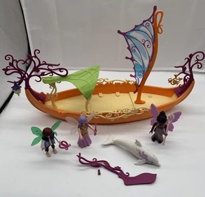 Playmobil Fairies 9133 Enchanted Fairy Ship 3 Figures And Accessories. See Info. - Picture 1 of 14