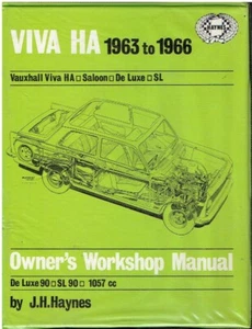 VAUXHALL VIVA HA SALOON (1963-66) OWNERS WORKSHOP MANUAL *VGC HARDBACK* - Picture 1 of 1