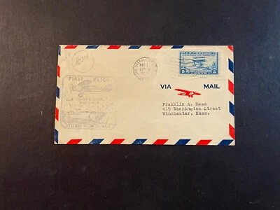 USA, 1st Flight St. Louis to Omaha Neb. FDC 1929, Sc #650. Crisp! - Image 1 of 2