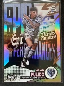2024 Topps MLS Major League Soccer Superstars EP-28 Alan Pulido Sporting Kansas - Bild 1 von 2