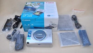 NEW UNUSED & BOXED " CANON  CP-330 " Compact Photo Portable Printer with Extras - Afbeelding 1 van 5