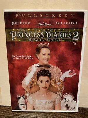 The Princess Diaries 2 Royal Engagement DVD (Disney 2004, Full Screen)  - Image 1 of 3