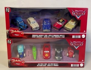 2 scatole Mattel Disney Pixar Cars confezione da 10 macchinine giocattolo scala 1:55 set da collezione - Foto 1 di 9