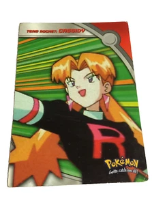 Team Rocket Cassidy HV5 Héroes Villanos Pokémon Topps Tarjeta Serie 2 TV Edición - Imagen 1 de 2