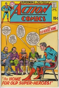 Action Comics #386 FN- 5.5 DC 1970 Old Heroes Retirement Home story - Picture 1 of 1
