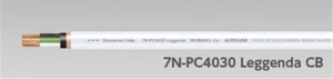 ACROLINK 7N-PC4030 Leggenda CB Power Cable per 1.0m 1M 1 Meter Choose Length - Picture 1 of 2