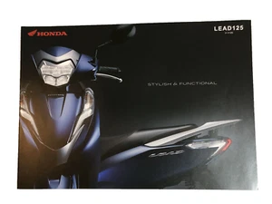 2021 HONDA LEAD 125 MHX125 JF45 Sales Brochure with Customize Parts Catalog - Picture 1 of 4