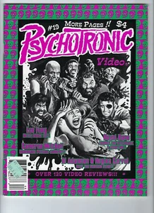 PSYCHOTRONIC VIDEO Magazine #19 (Winter 1994) Cameron Mitchell, Leo Fong - Picture 1 of 2