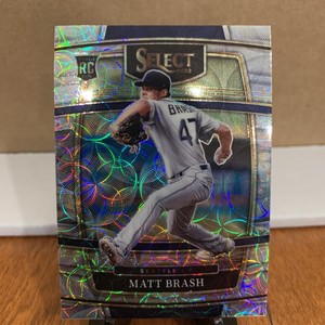 2022 Panini Select Matt Brash RC #1 Concourse SCOPE PRIZM Seattle Mariners
