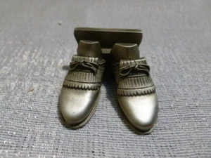 Fort USA Pewter Business Card Holder Golf Shoes 67167  - Picture 1 of 7