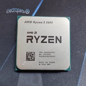 Procesador CPU AMD Ryzen 5 5600 R5 5600 3,5 GHz 6 núcleos 12 hilos 65 W AM4 - Imagen 1 de 2