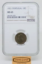 1921 Portugal 10 Centavos NGC MS65 -  #CONS25919NQ