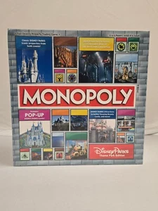 Monopoly Disney Parks Theme Park Edition Board Game Pop Up Castle NEW & SEALED! - Picture 1 of 5