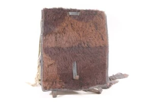 alter Tornister Ranzen Affe Schulranzen Aktentasche Tasche Vintage Leder Stempel - Bild 1 von 24