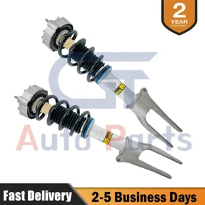 For Porsche Panamera 970 2010-2016 2X Front L R Shock Struts Spring Assys w/PASM - Picture 1 of 7