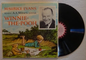 MAURICE EVANS Reads A. A. Milne WINNIE-THE-POOH Orig '66 Pathways Of Sound LP EX - Picture 1 of 1
