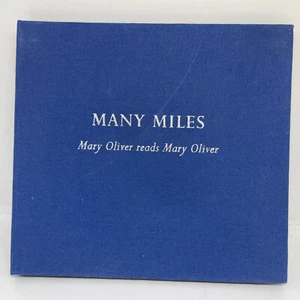 Viele Meilen CD Mary Oliver liest Mary Oliver Tuch gebunden Digipak/Booklet NM/NM - Bild 1 von 2