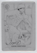 2014 Bowman Prospects Chrome Printing Plate Black 1/1 Santiago Nessy #BCP88 05fy