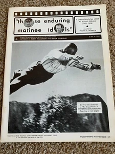VINTAGE 1973 THOSE ENDURING MATINEE IDOLS Magazine Volume 3 #4 - Picture 1 of 1