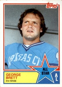 1983 Topps George Brett Kansas City Royals #388