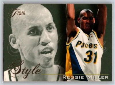 1995-96 Flair #239 Reggie Miller - Image 1 of 2
