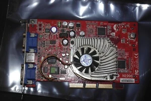 MSI Nvidia GeFORCE4 MX 460 MS-8867 64MB universal AGP 2x VGA TV-OUT video card - Picture 1 of 5