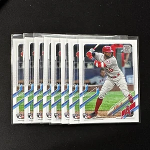 2021 Topps Jo Adell RC 8x Lot Rookie #43 - Los Angeles Angels QTY - Bild 1 von 2