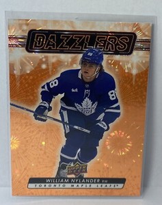 William Nylander 2023-24 Upper Deck Orange Dazzlers #DZ-37 Toronto Maple Leafs 