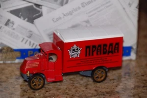 Matchbox MODELS OF YESTERYEAR YPP06 1920 MACK AC "PRAVDA" - Picture 1 of 2