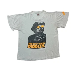Vintage Bo Jackson Promo Nike You Don't Know Diddley T Shirt Sz L Distressed - Picture 1 of 9
